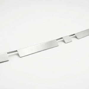 Daszek tylny TT 2/4 skrzydłowe + 50 mm (aluminium gładke)